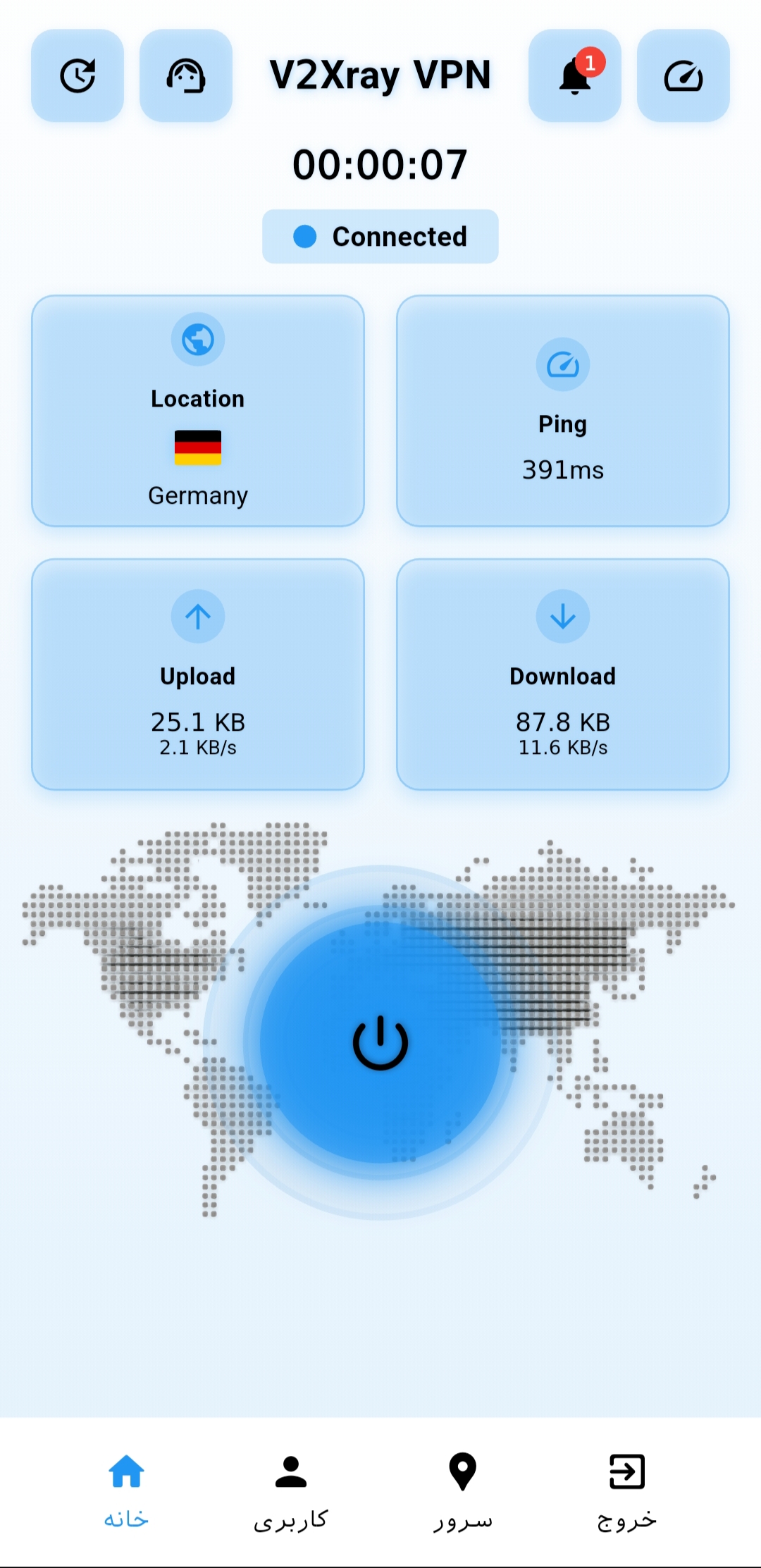 صفحه اصلی - تم روشن